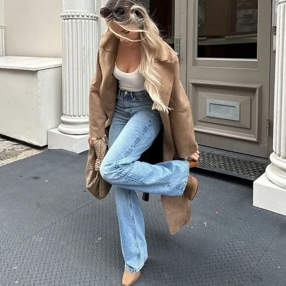 High waisted flare classic jeans - Picture 3 of 9